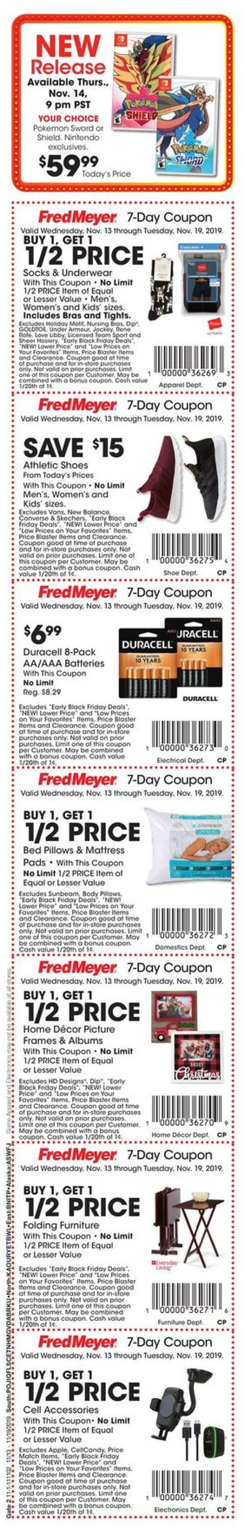 Fred Meyer Weekly Ad Circular - valid 11/13-11/19/2019 (Page 8)