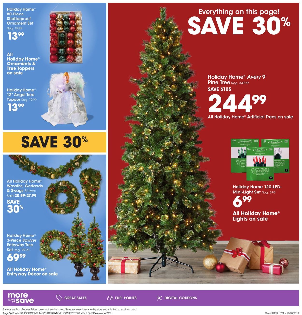 Fred Meyer - Holiday Ad 2019 Weekly Ad Circular - valid 12/04-12/10/2019 (Page 30)