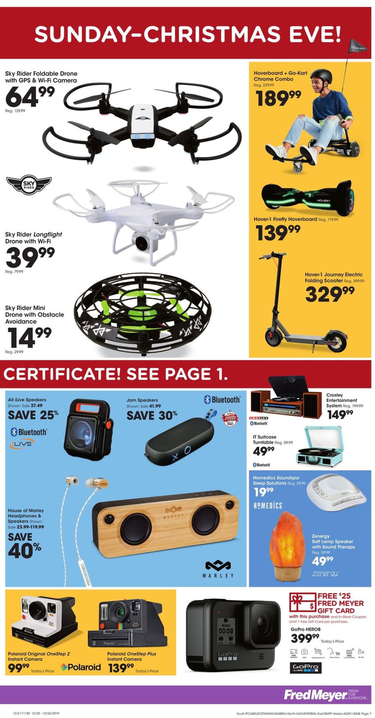 Fred Meyer - Christmas Sale Ad 2019 Weekly Ad Circular - valid 12/22-12/24/2019 (Page 7)