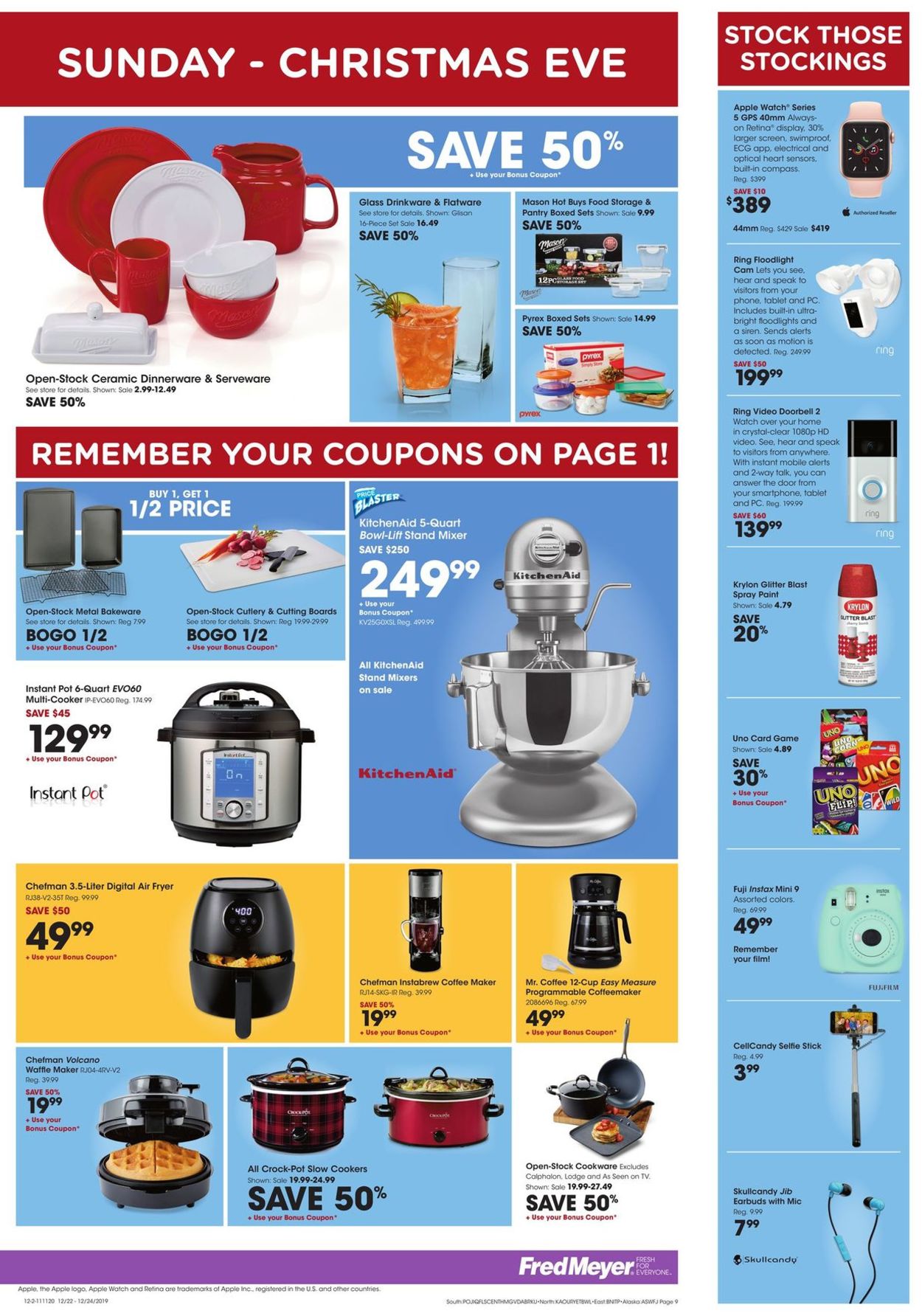 Fred Meyer - Christmas Sale Ad 2019 Weekly Ad Circular - valid 12/22-12/24/2019 (Page 9)