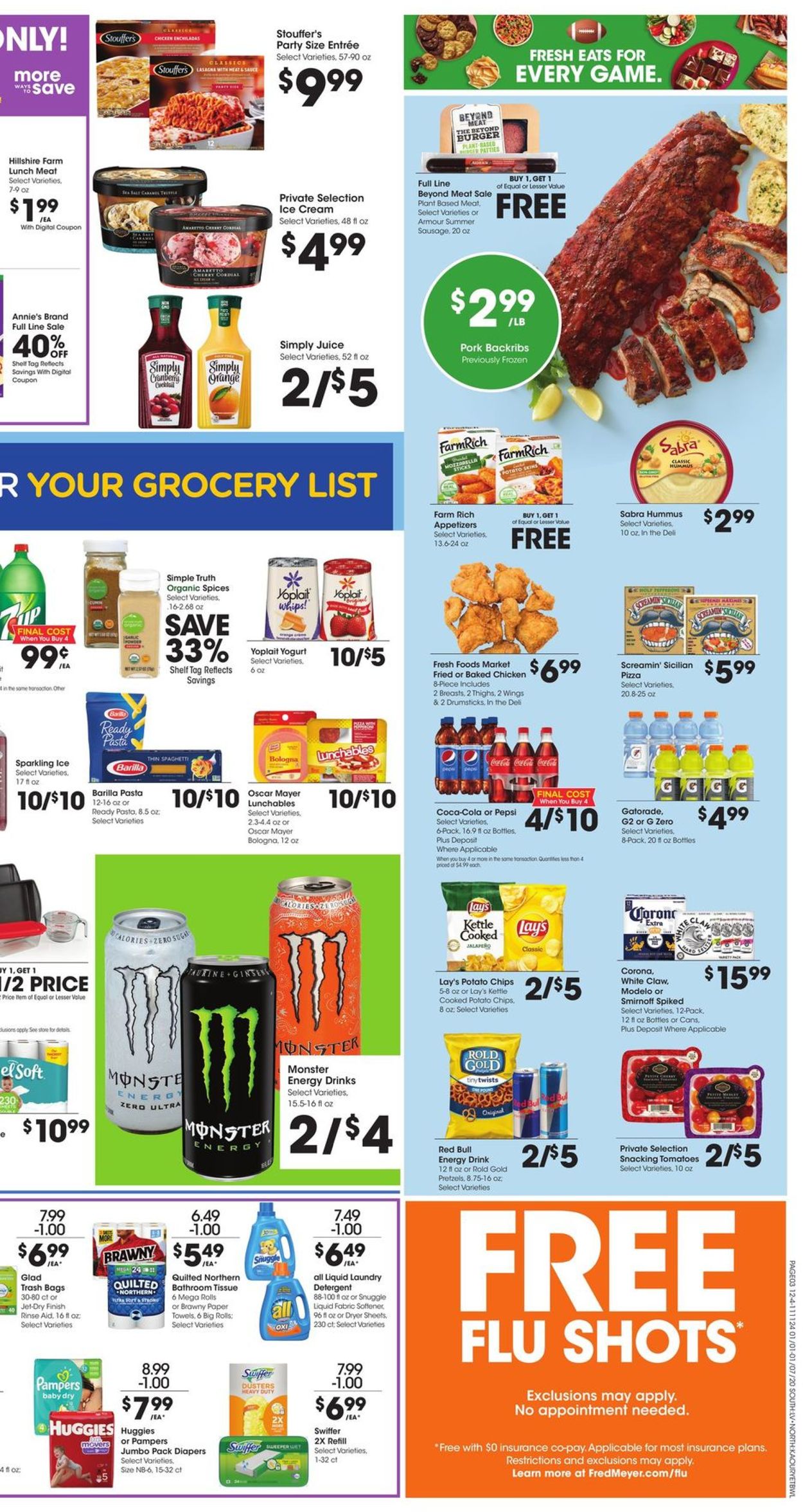 Fred Meyer Weekly Ad Circular - valid 01/01-01/07/2020 (Page 3)
