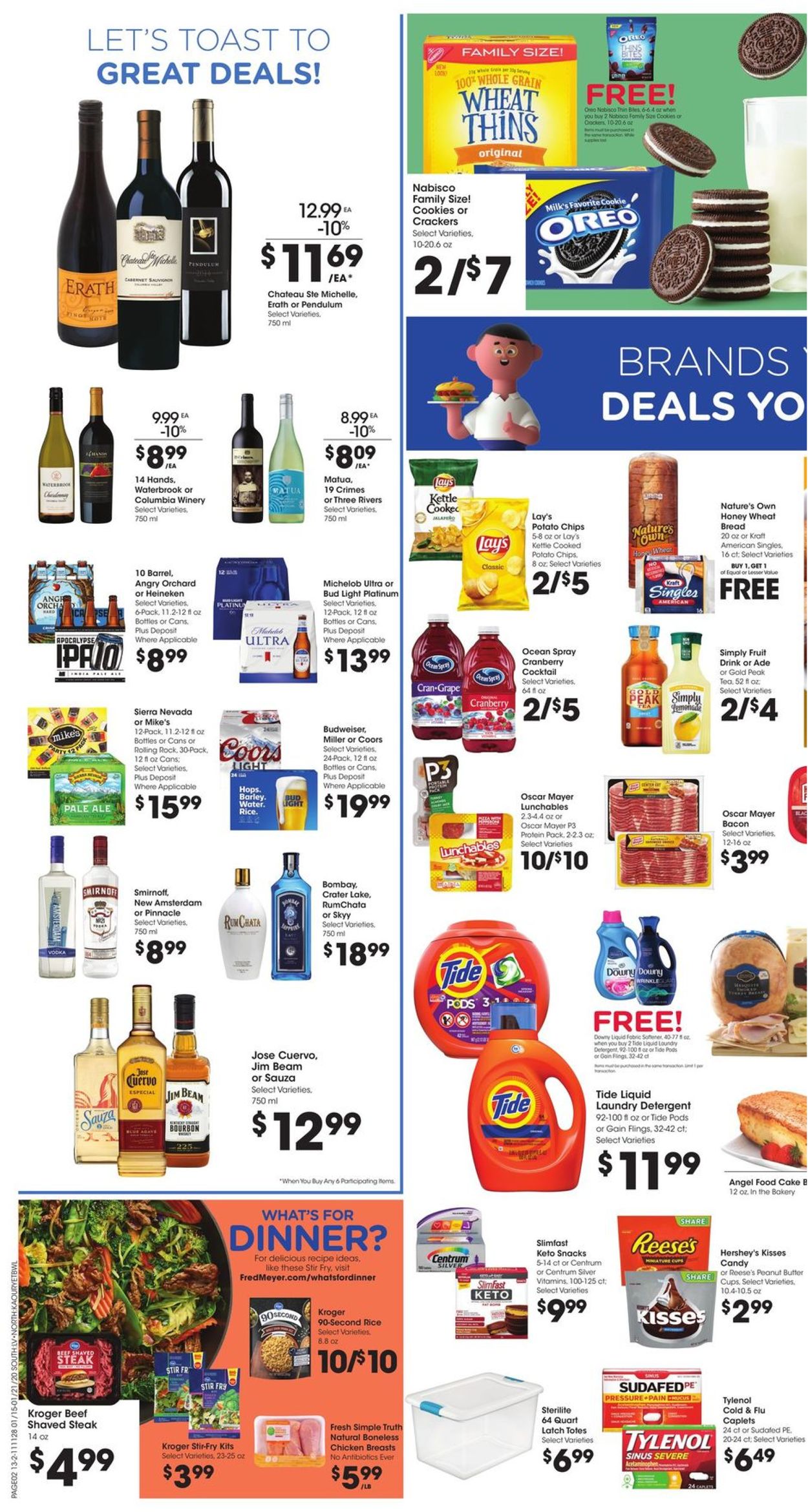 Fred Meyer Weekly Ad Circular - valid 01/15-01/21/2020 (Page 4)