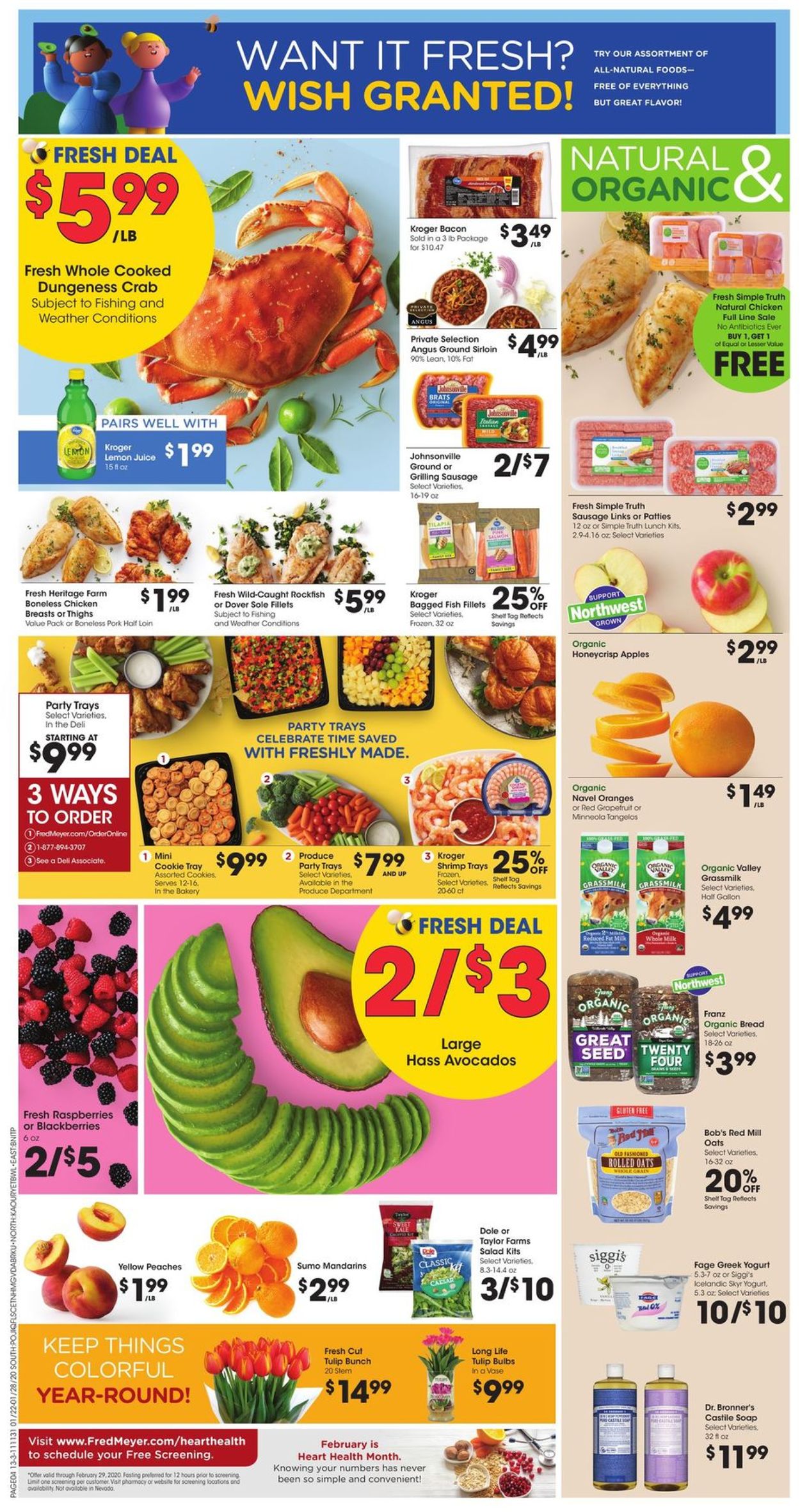 Fred Meyer Weekly Ad Circular - valid 01/22-01/28/2020 (Page 4)