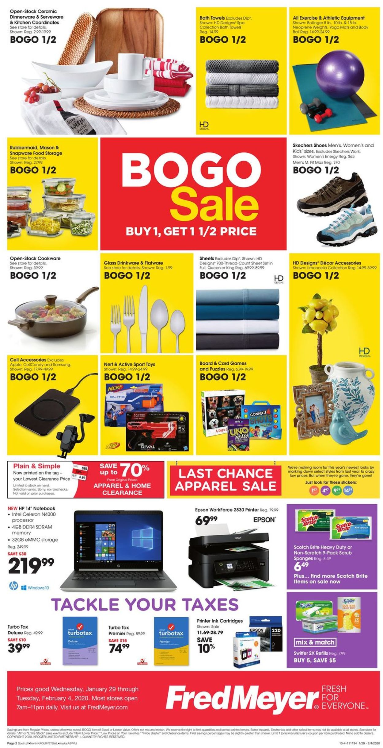 Fred Meyer Weekly Ad Circular - valid 01/29-02/04/2020 (Page 2)
