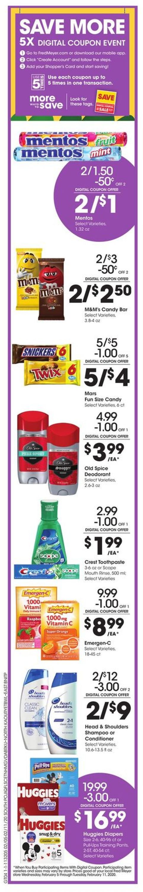 Fred Meyer Weekly Ad Circular - valid 02/05-02/11/2020 (Page 12)
