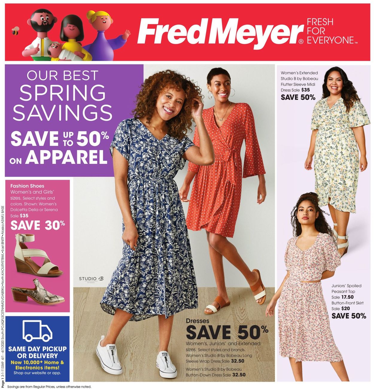 Fred Meyer Weekly Ad Circular - valid 04/01-04/07/2020
