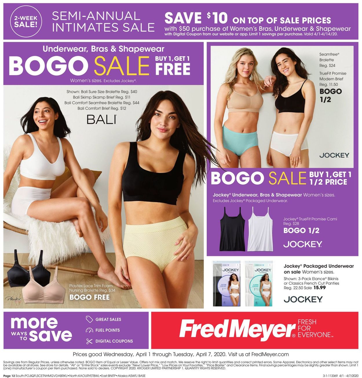Fred Meyer Weekly Ad Circular - valid 04/01-04/07/2020 (Page 12)