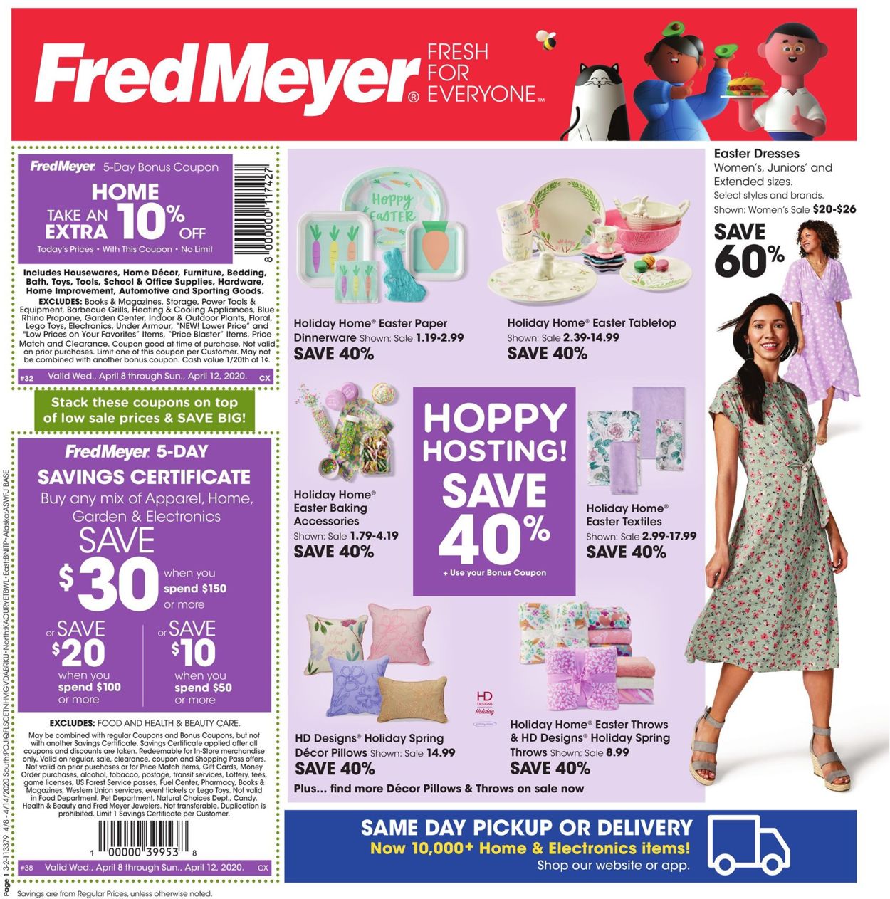 Fred Meyer Weekly Ad Circular - valid 04/08-04/14/2020