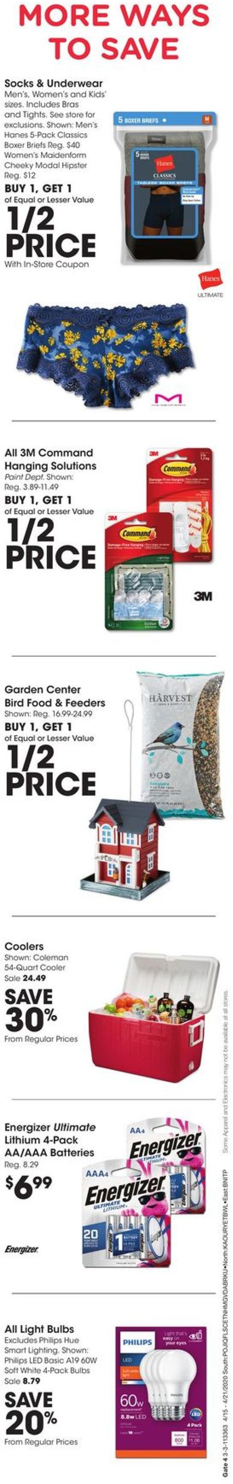 Fred Meyer Weekly Ad Circular - valid 04/15-04/21/2020 (Page 6)