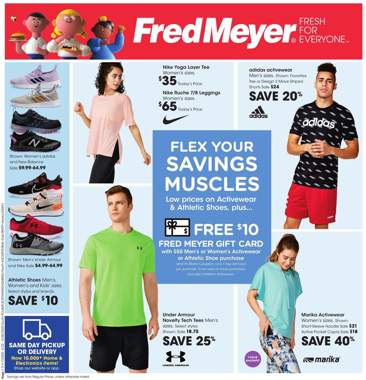 Fred Meyer Weekly Ad Circular - valid 04/22-04/28/2020