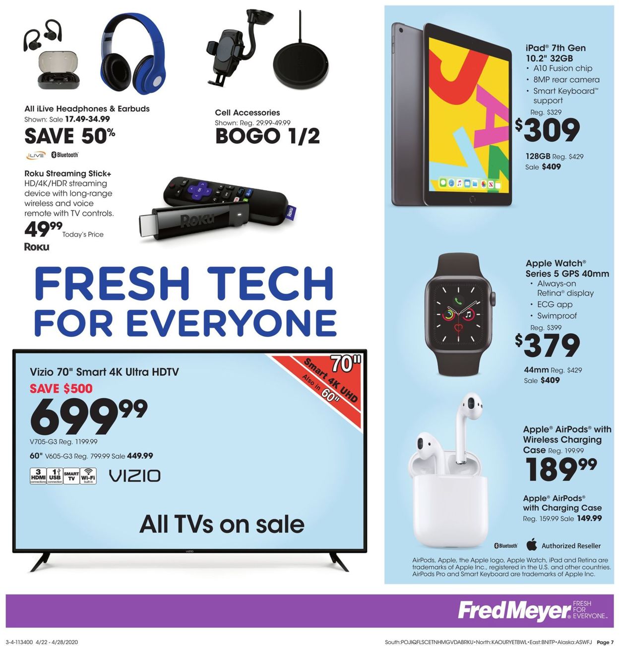 Fred Meyer Weekly Ad Circular - valid 04/22-04/28/2020 (Page 7)