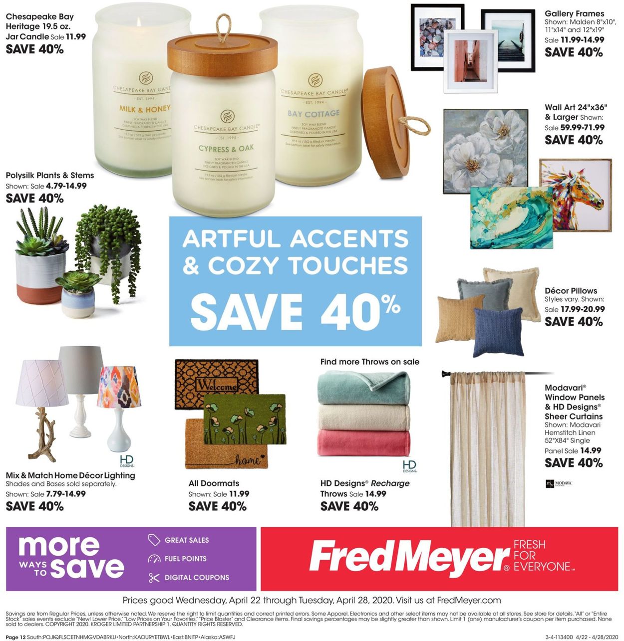 Fred Meyer Weekly Ad Circular - valid 04/22-04/28/2020 (Page 12)