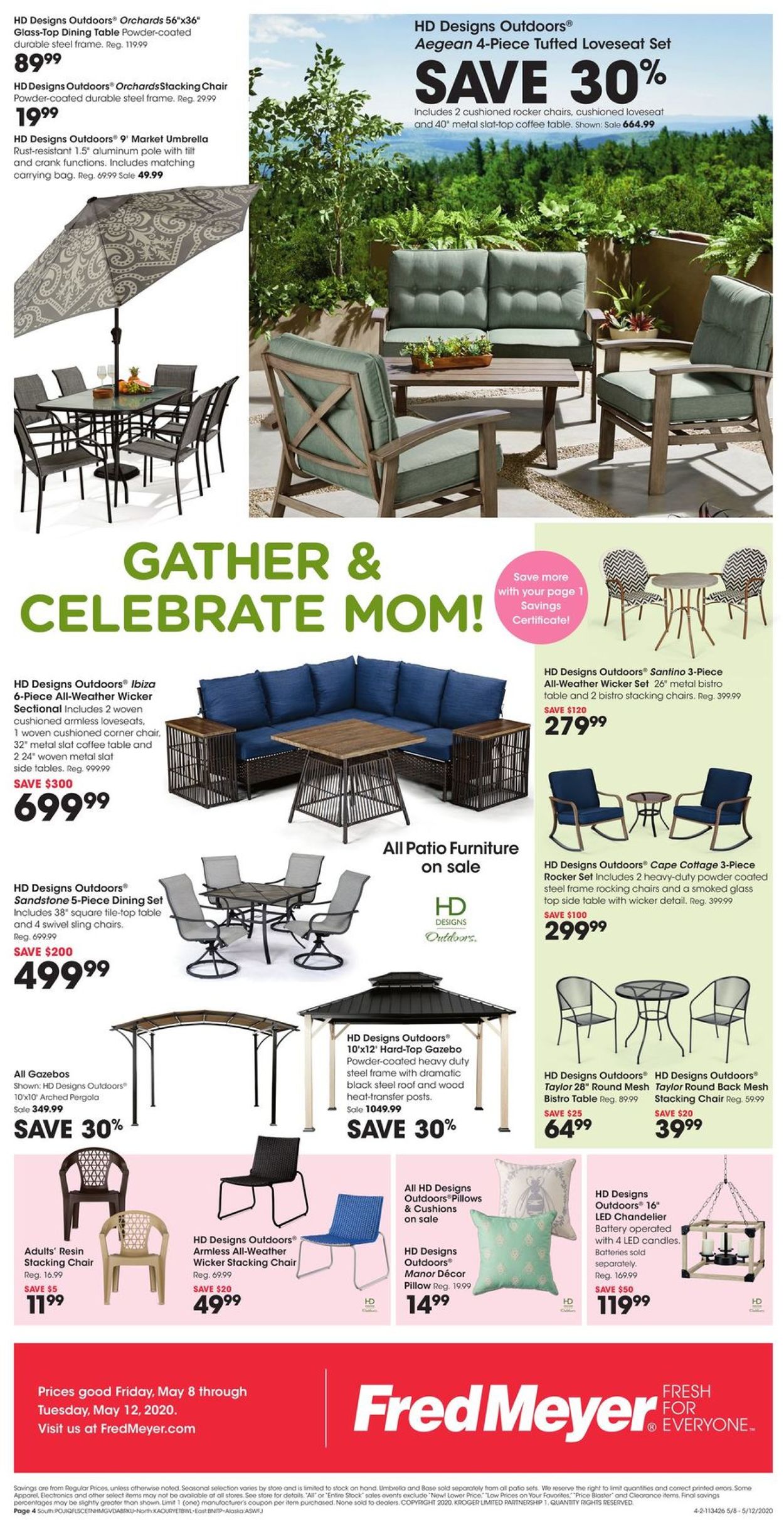 Fred Meyer Weekly Ad Circular - valid 05/08-05/12/2020 (Page 4)