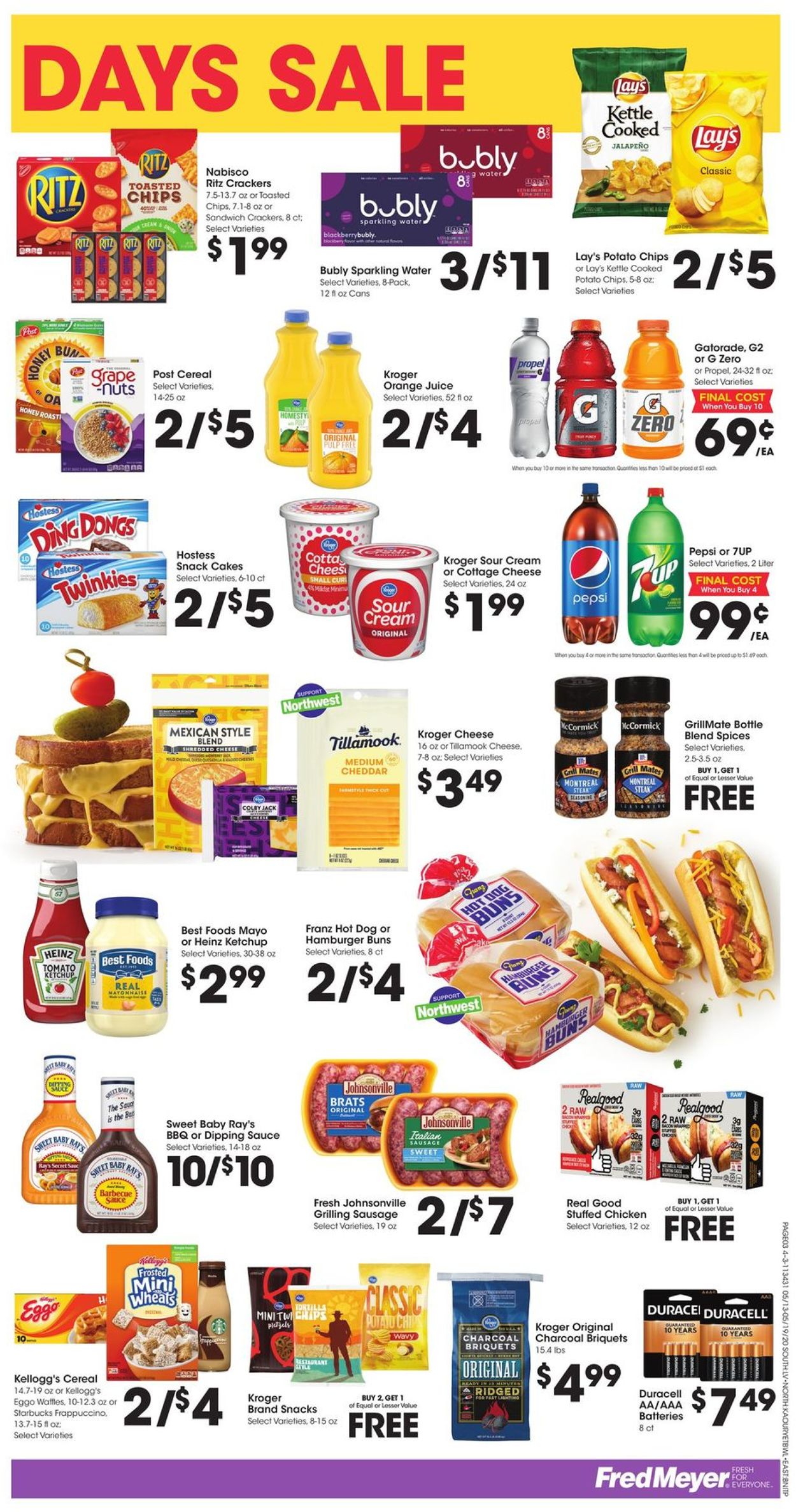 Fred Meyer Weekly Ad Circular - valid 05/13-05/19/2020 (Page 3)