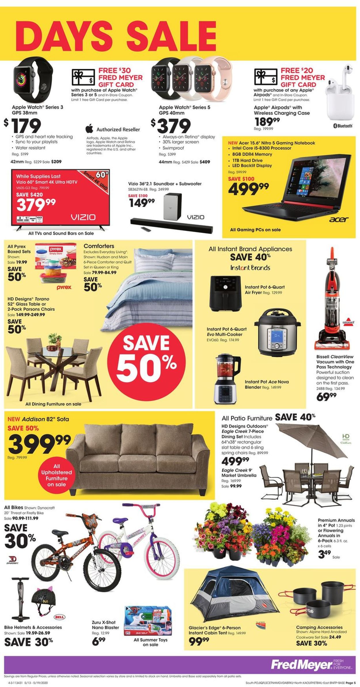 Fred Meyer Weekly Ad Circular - valid 05/13-05/19/2020 (Page 5)