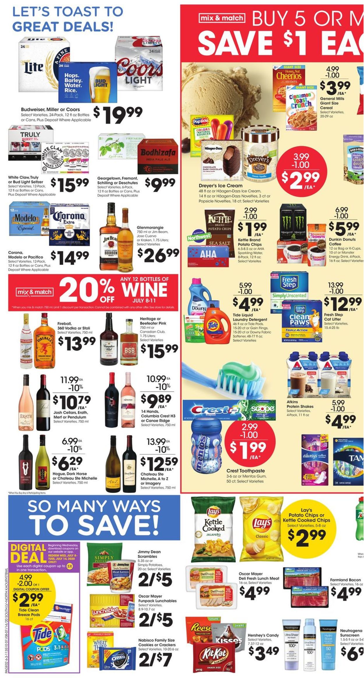 Fred Meyer Weekly Ad Circular - valid 07/08-07/14/2020 (Page 2)