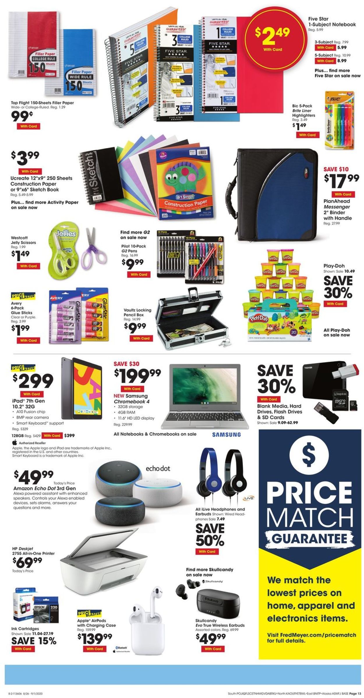 Fred Meyer Weekly Ad Circular - valid 08/26-09/01/2020 (Page 13)