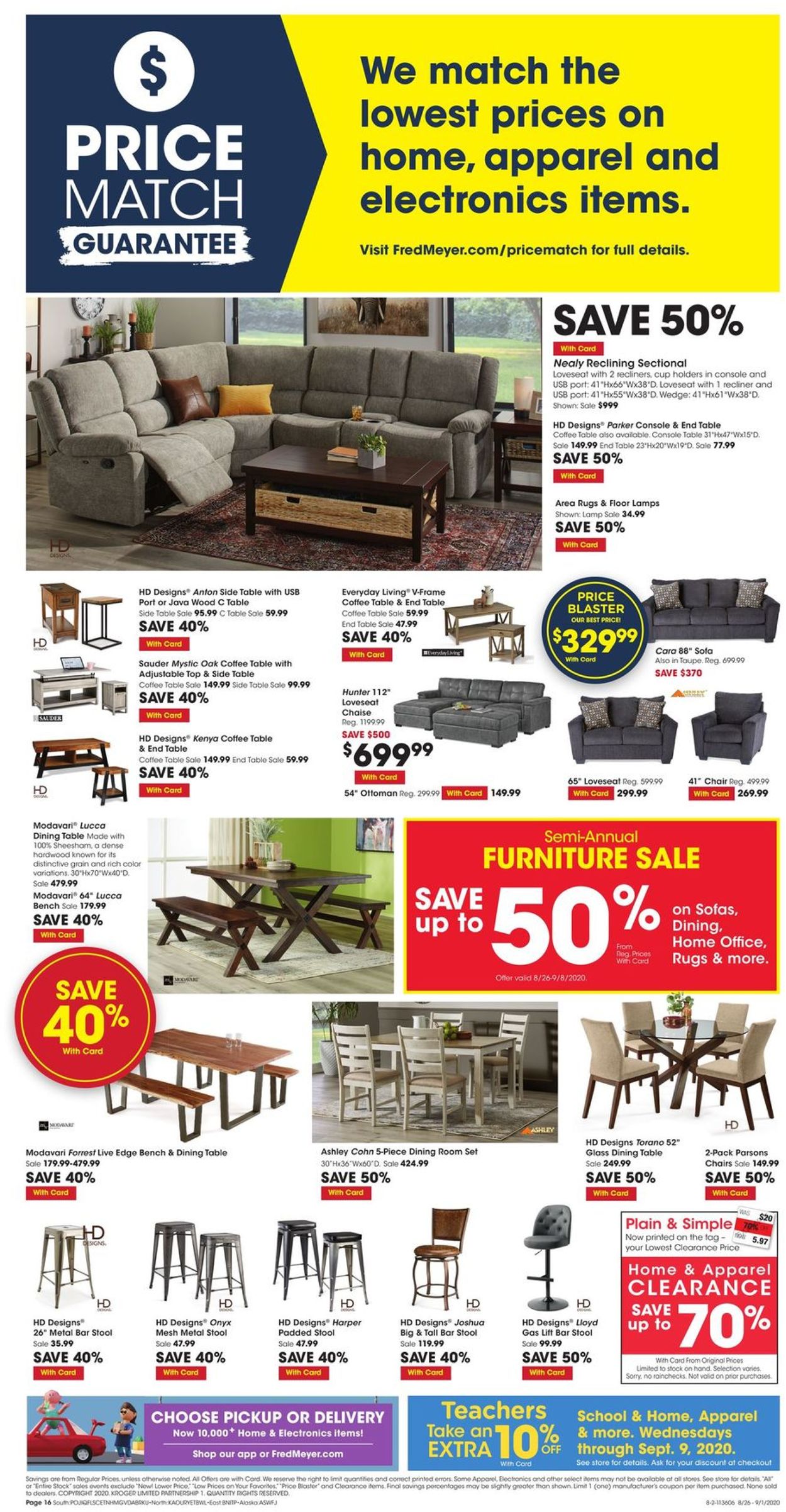 Fred Meyer Weekly Ad Circular - valid 08/26-09/01/2020 (Page 16)