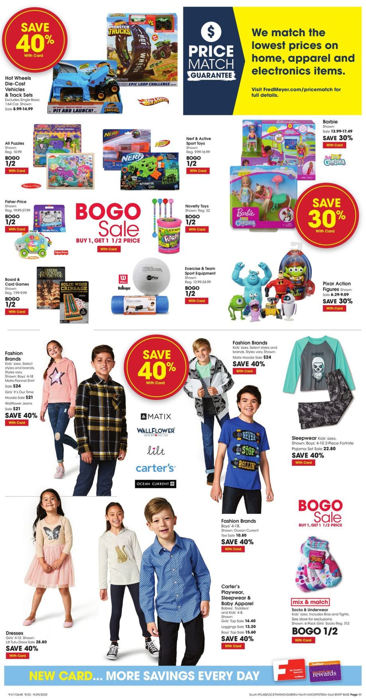 Fred Meyer Weekly Ad Circular - valid 09/23-09/29/2020 (Page 11)