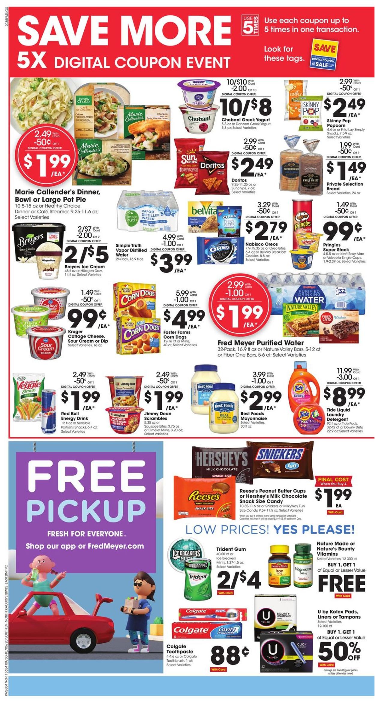 Fred Meyer Weekly Ad Circular - valid 09/30-10/06/2020 (Page 4)