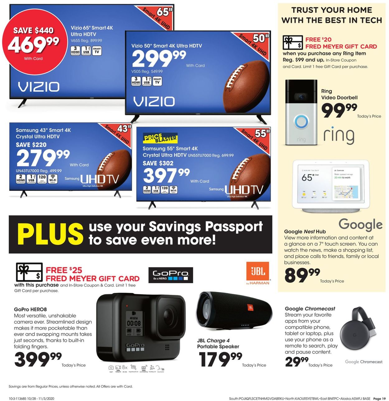Fred Meyer Weekly Ad Circular - valid 10/28-11/03/2020 (Page 19)