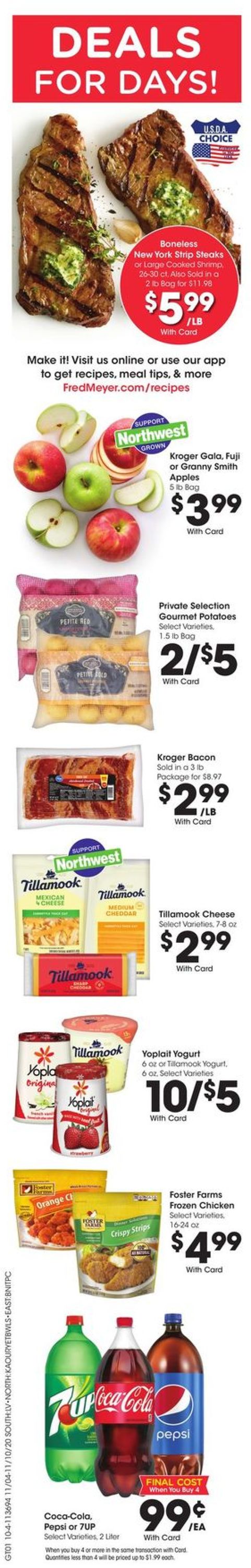 Fred Meyer Weekly Ad Circular - valid 11/04-11/10/2020 (Page 5)