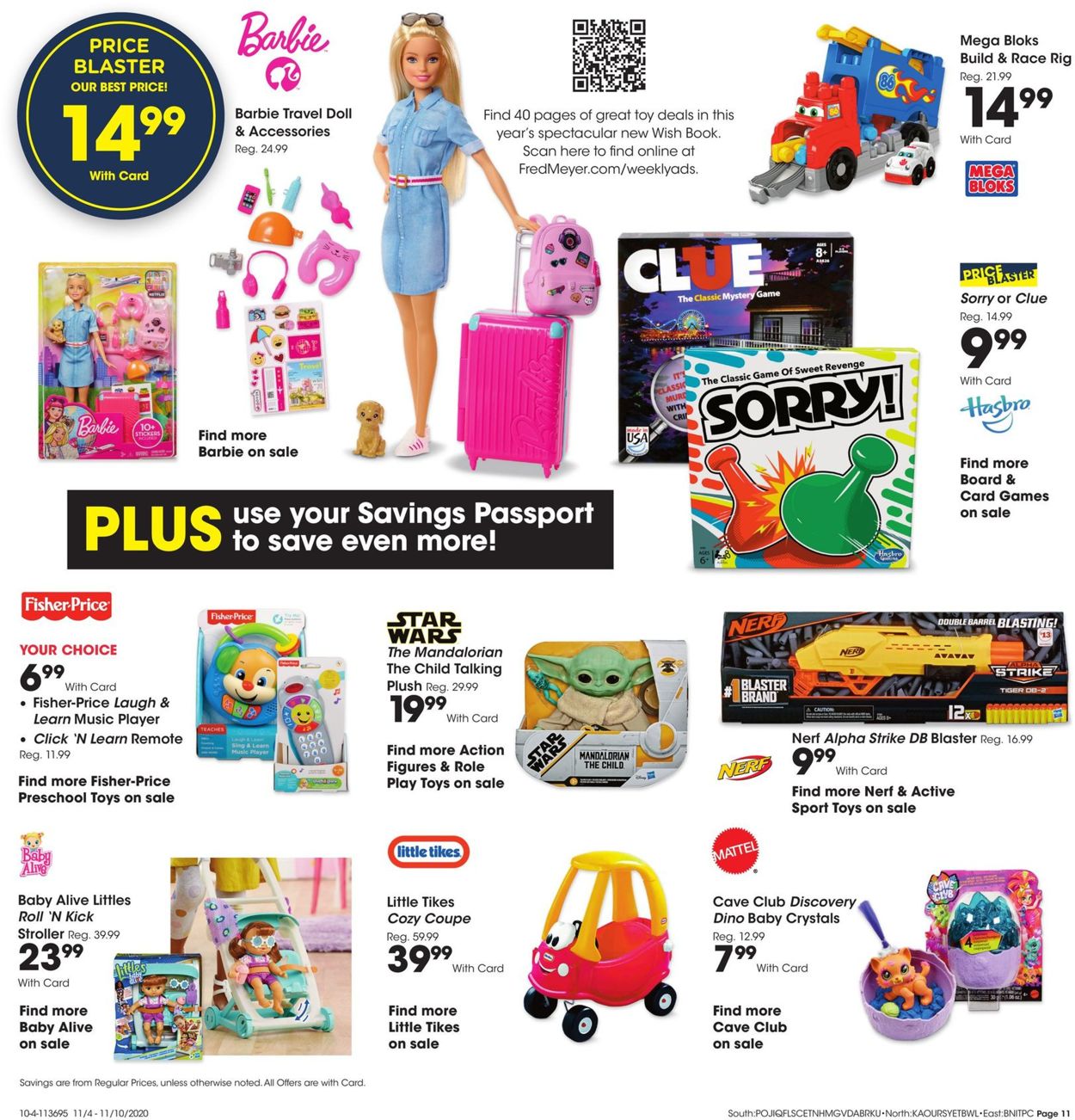 Fred Meyer Weekly Ad Circular - valid 11/04-11/10/2020 (Page 11)