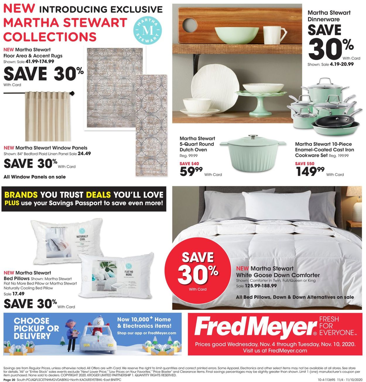 Fred Meyer Weekly Ad Circular - valid 11/04-11/10/2020 (Page 20)