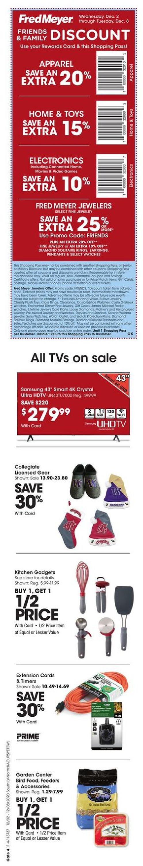 Fred Meyer Weekly Ad Circular - valid 12/02-12/08/2020 (Page 7)