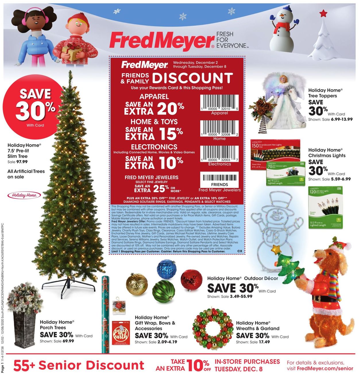 Fred Meyer Weekly Ad Circular - valid 12/02-12/08/2020