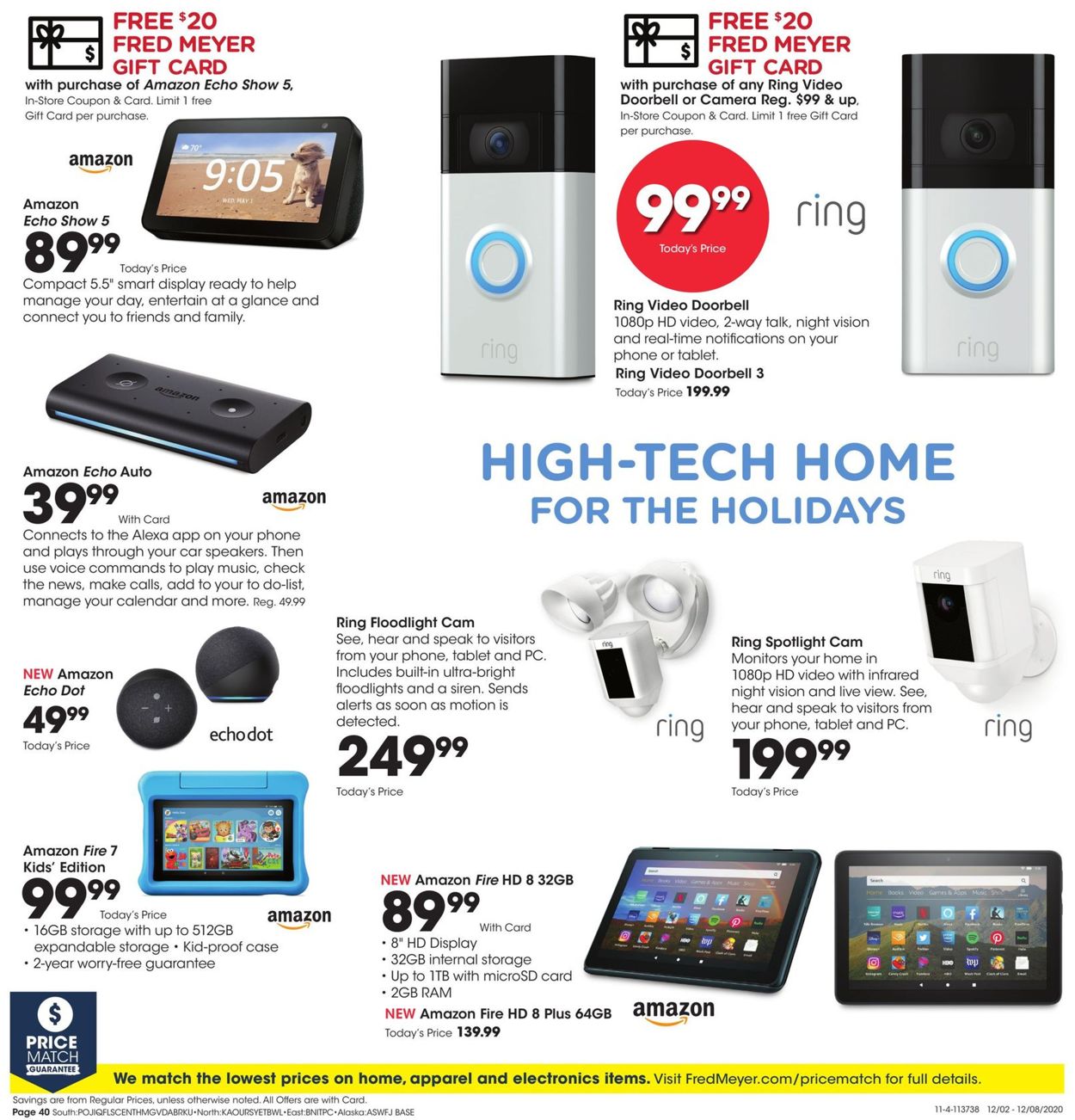 Fred Meyer Weekly Ad Circular - valid 12/02-12/08/2020 (Page 40)
