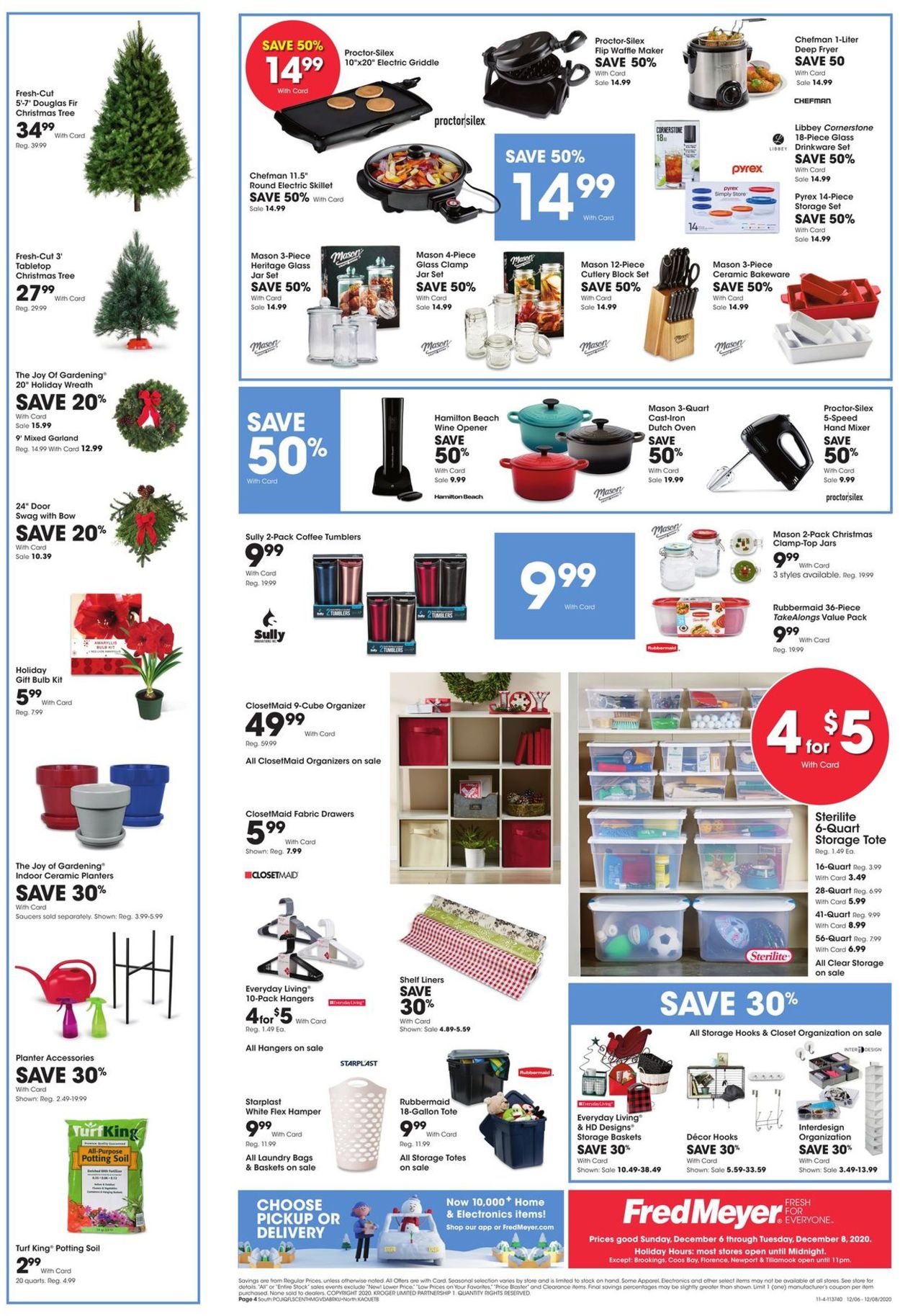 Fred Meyer Weekly Ad Circular - valid 12/06-12/08/2020 (Page 4)