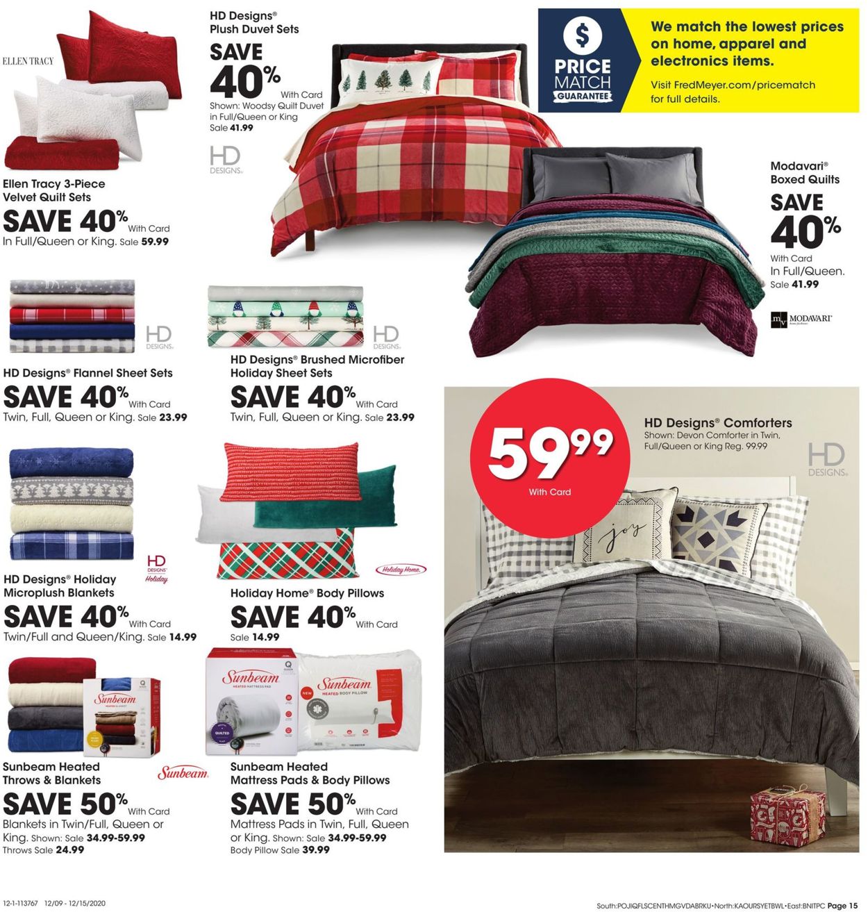 Fred Meyer Weekly Ad Circular - valid 12/09-12/15/2020 (Page 15)