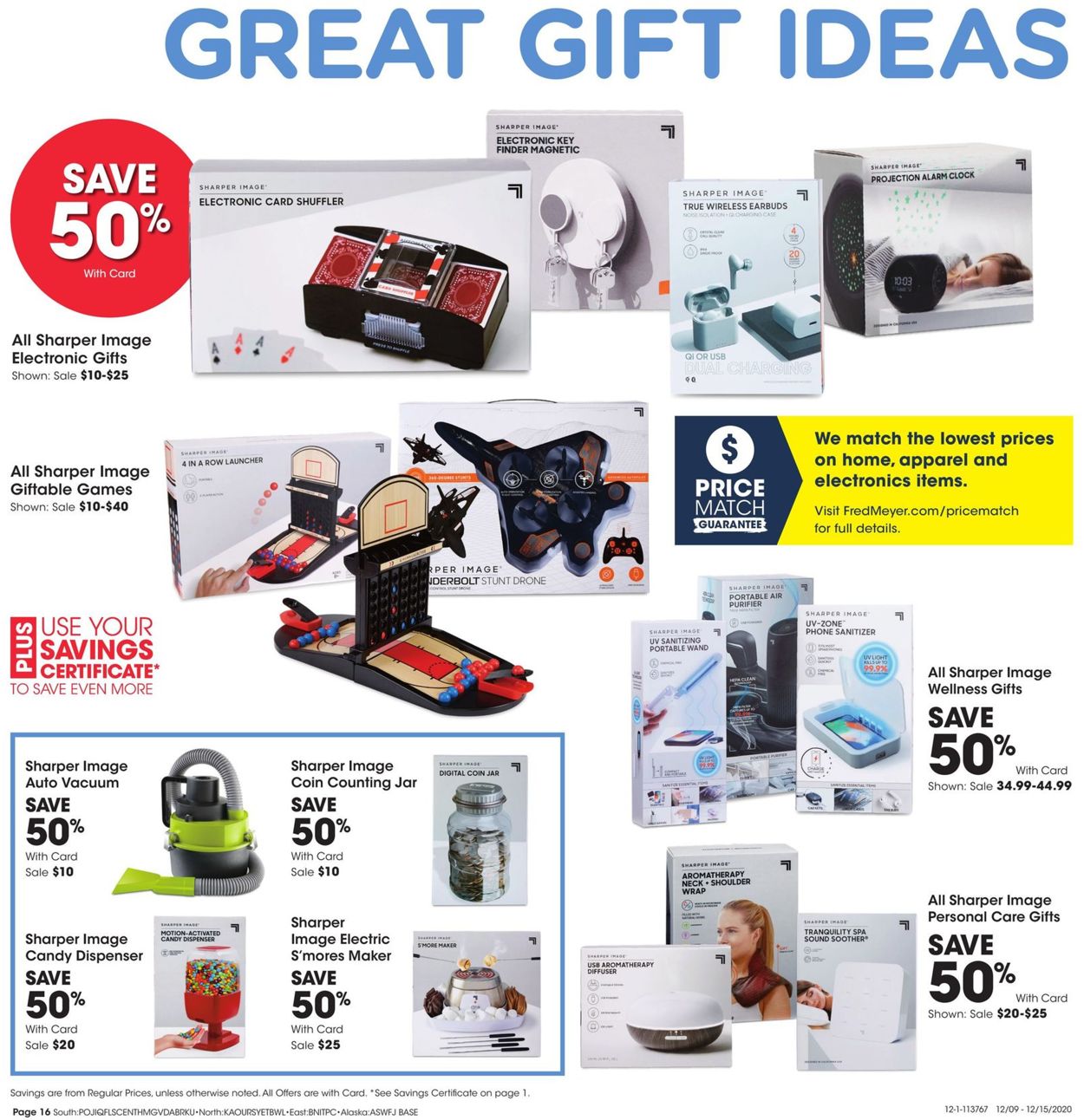 Fred Meyer Weekly Ad Circular - valid 12/09-12/15/2020 (Page 16)