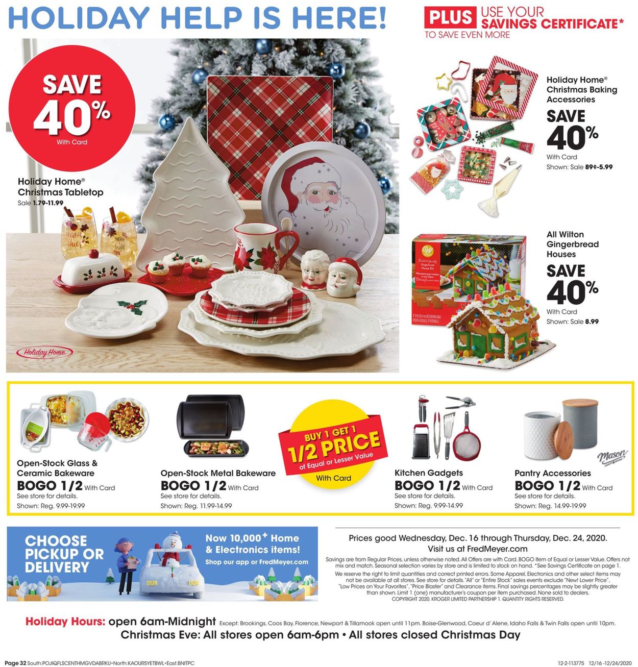 Fred Meyer Weekly Ad Circular - valid 12/16-12/24/2020 (Page 32)