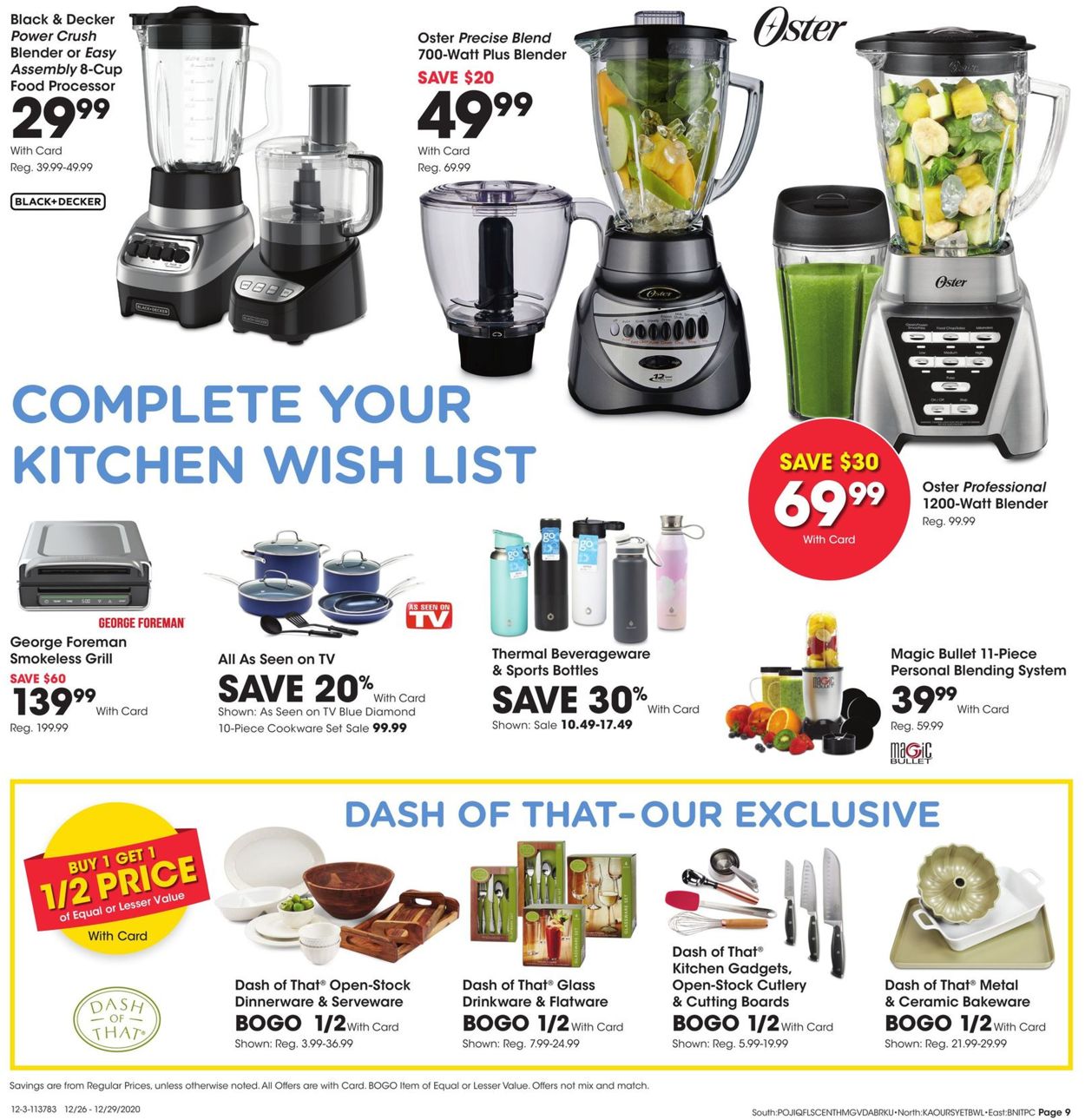 Fred Meyer Weekly Ad Circular - valid 12/26-12/29/2020 (Page 9)