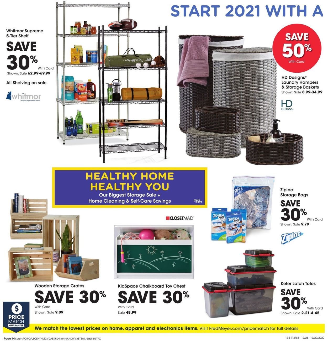 Fred Meyer Weekly Ad Circular - valid 12/26-12/29/2020 (Page 14)