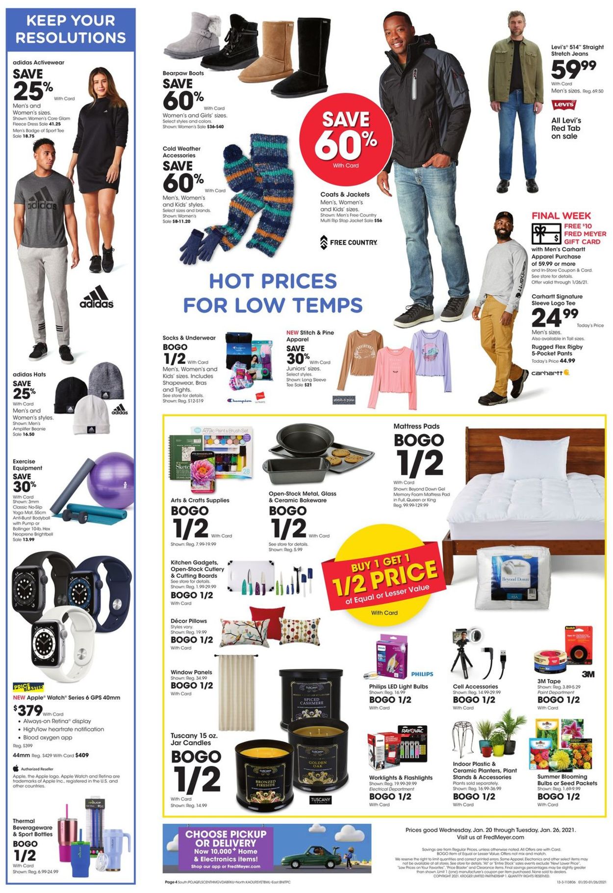 Fred Meyer Weekly Ad Circular - valid 01/20-01/26/2021 (Page 4)