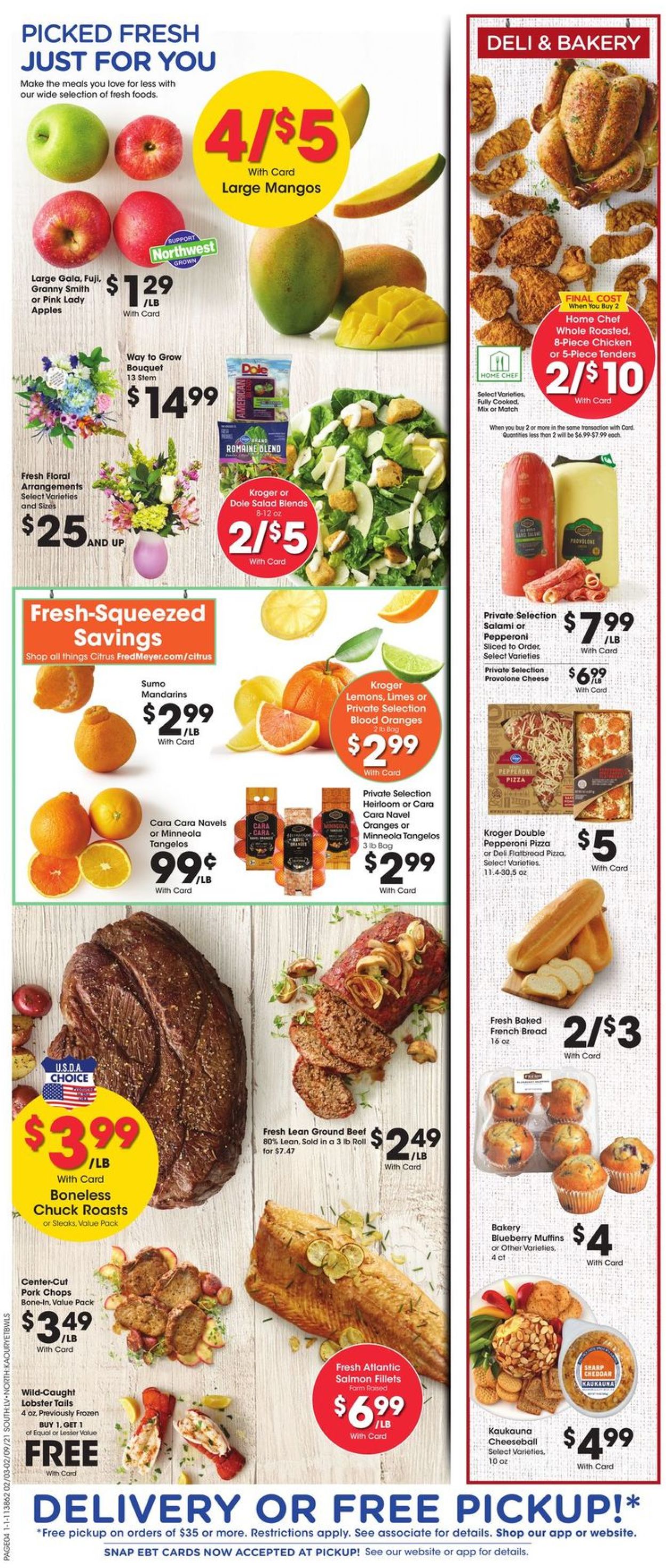 Fred Meyer Weekly Ad Circular - valid 02/03-02/09/2021 (Page 4)