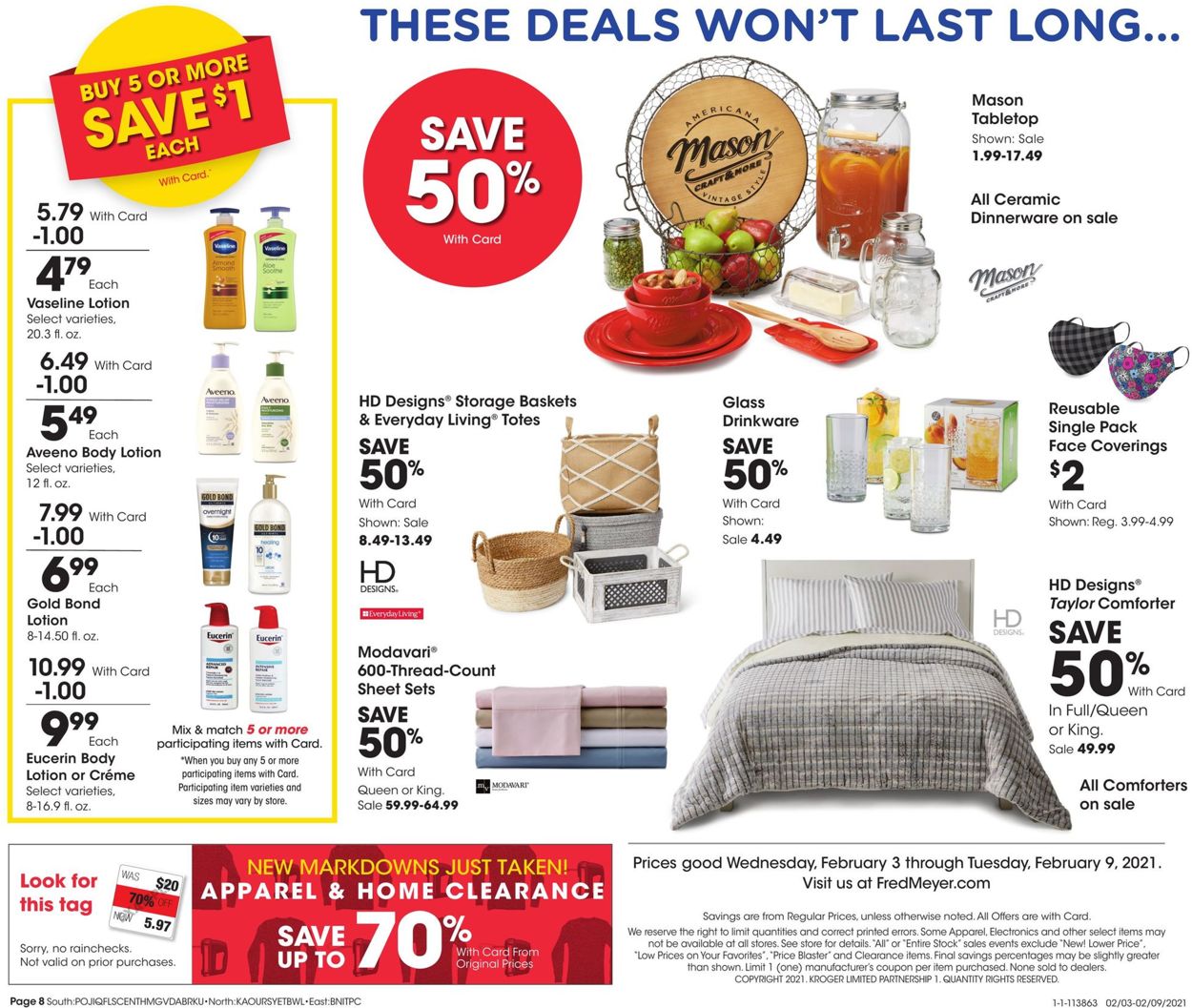 Fred Meyer Weekly Ad Circular - valid 02/03-02/09/2021 (Page 8)