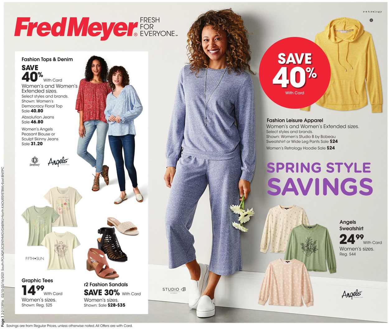 Fred Meyer Weekly Ad Circular - valid 03/10-03/16/2021