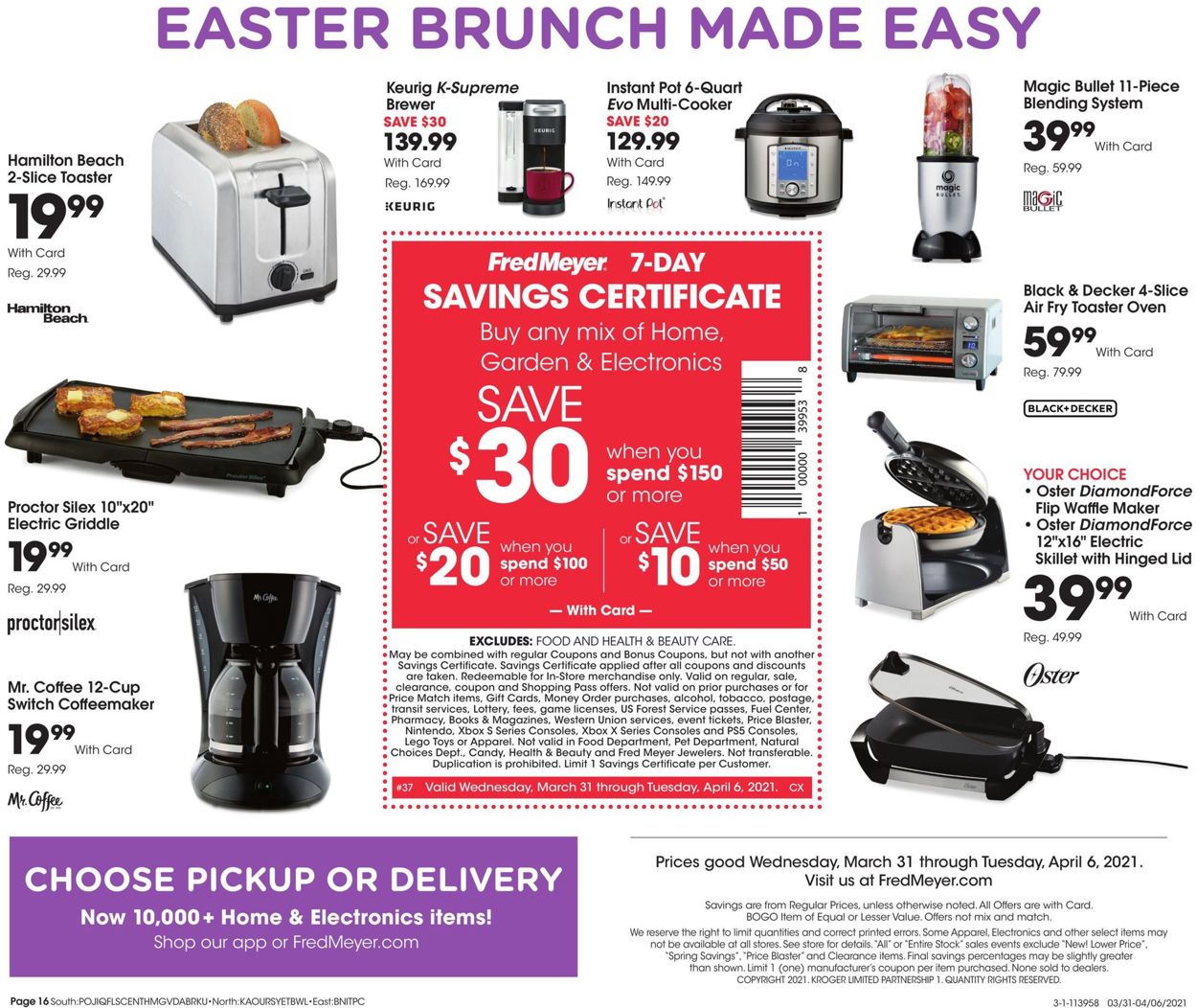 Fred Meyer - Easter 2021 Weekly Ad Circular - valid 03/31-04/06/2021 (Page 16)