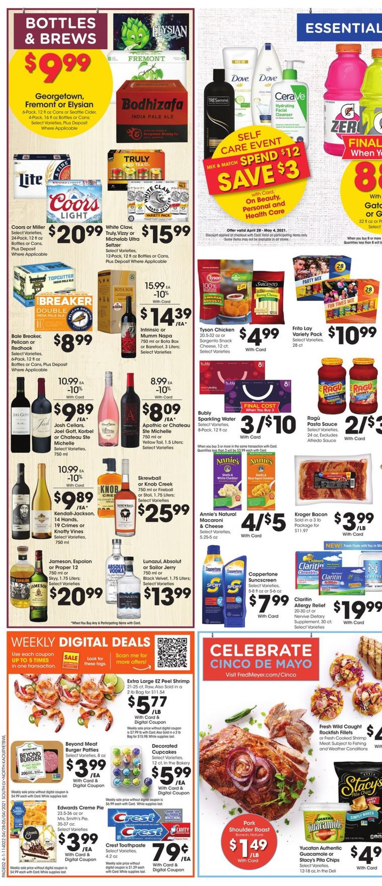 Fred Meyer Weekly Ad Circular - valid 04/28-05/04/2021 (Page 2)