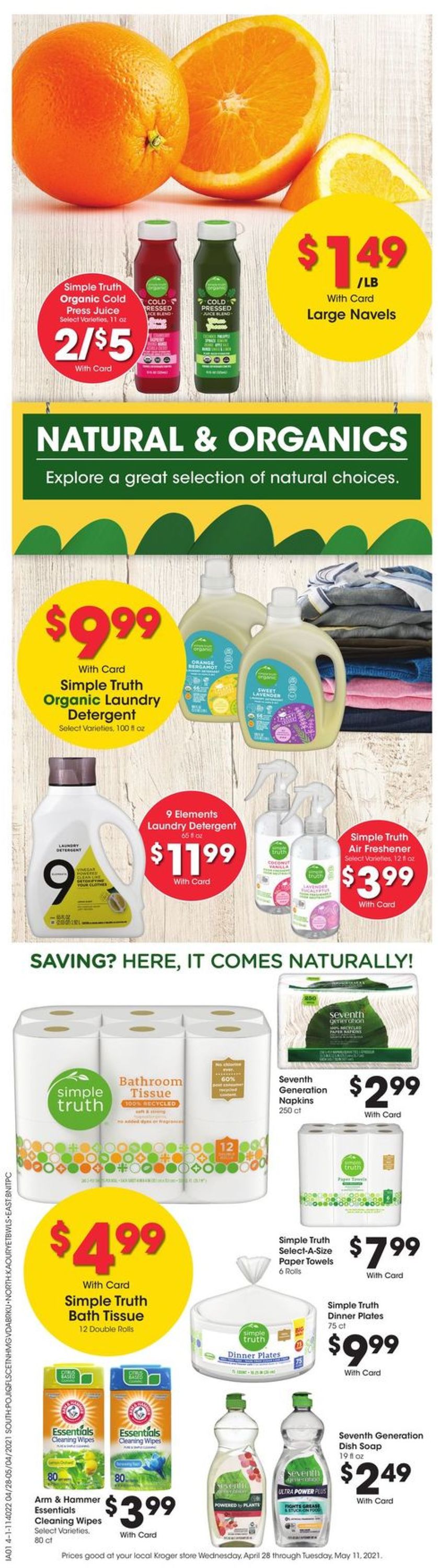 Fred Meyer Weekly Ad Circular - valid 04/28-05/04/2021 (Page 9)