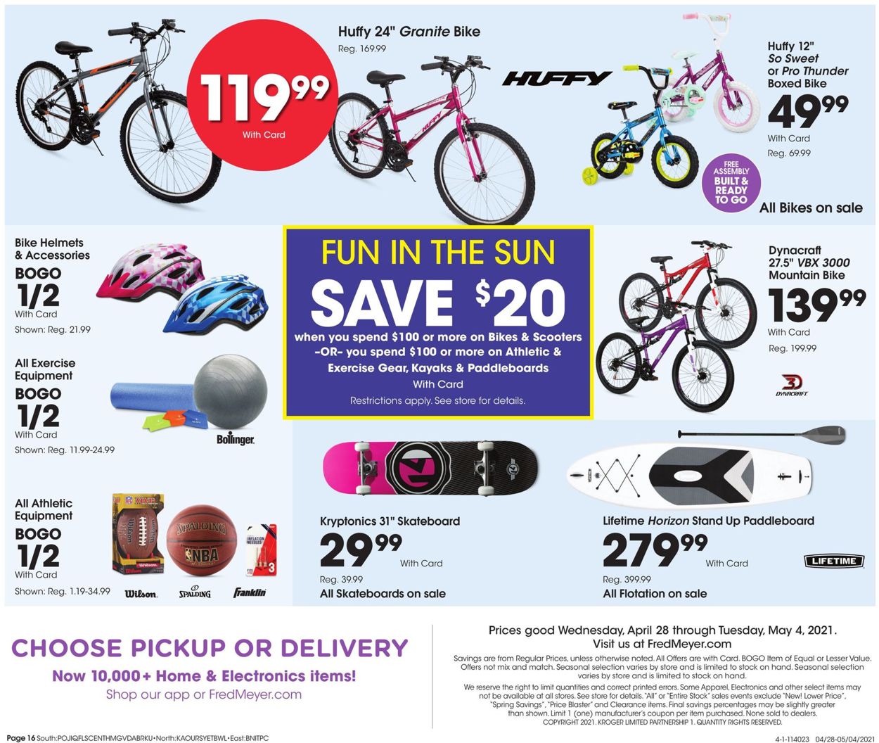 Fred Meyer Weekly Ad Circular - valid 04/28-05/04/2021 (Page 16)