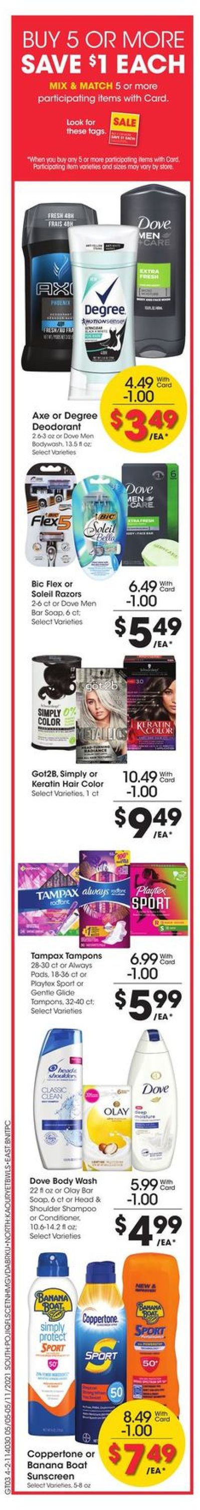 Fred Meyer Weekly Ad Circular - valid 05/05-05/11/2021 (Page 4)