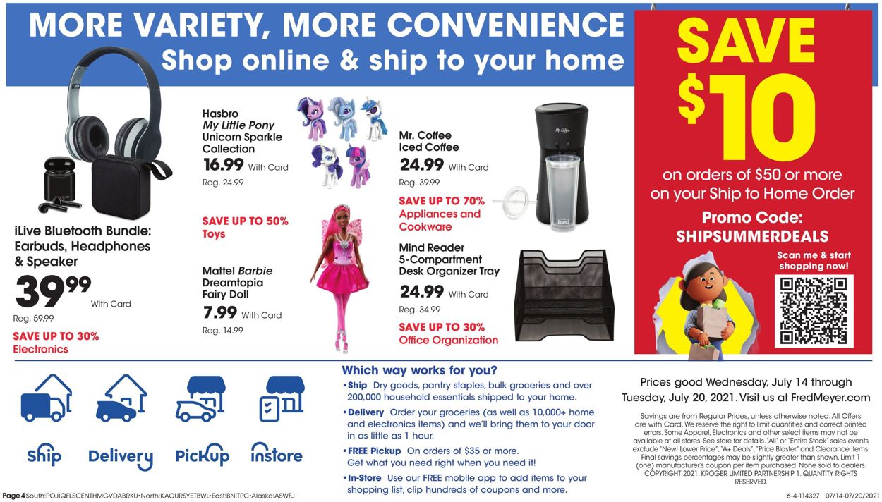 Fred Meyer Weekly Ad Circular - valid 07/14-07/20/2021 (Page 4)