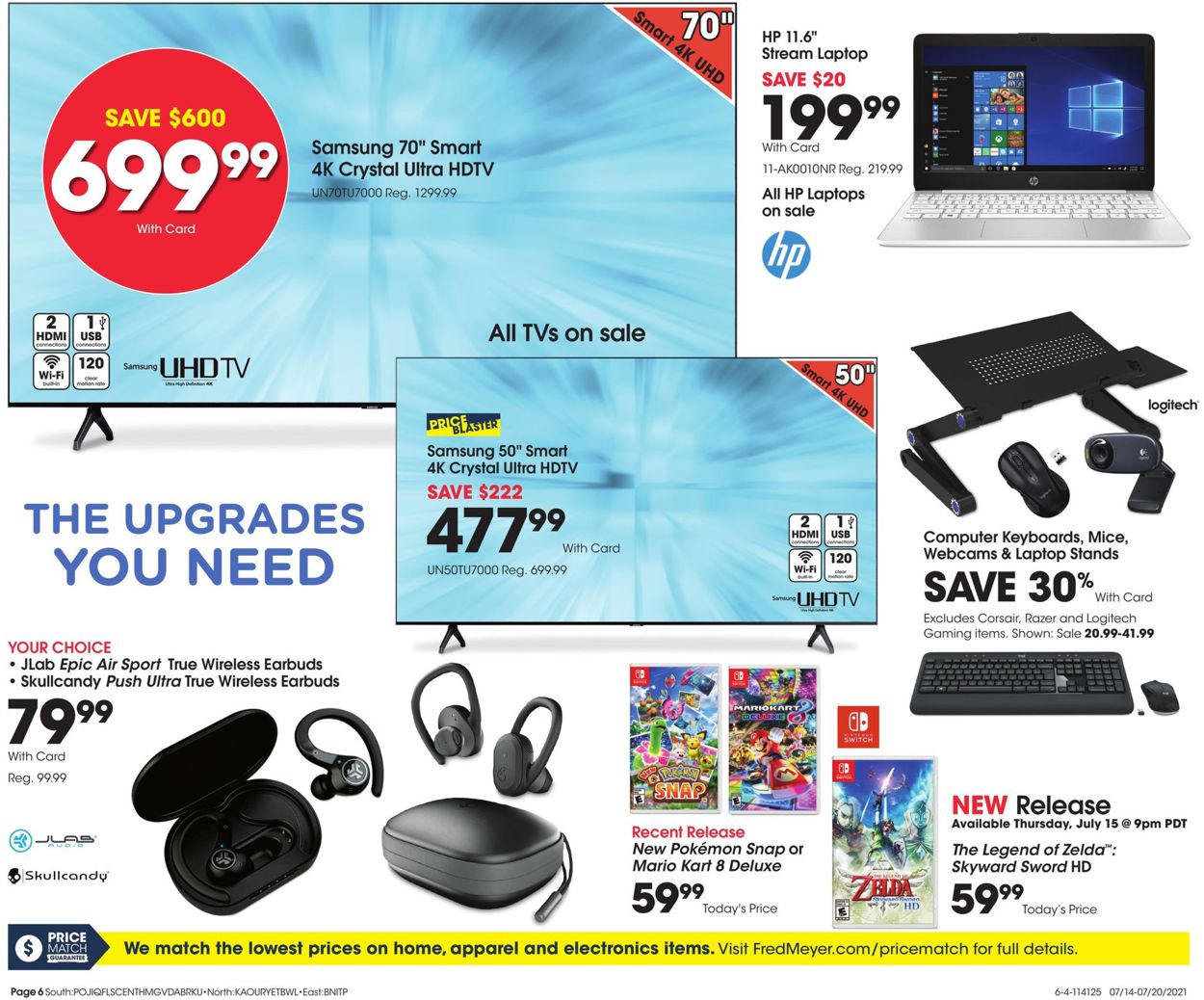 Fred Meyer Weekly Ad Circular - valid 07/14-07/20/2021 (Page 6)