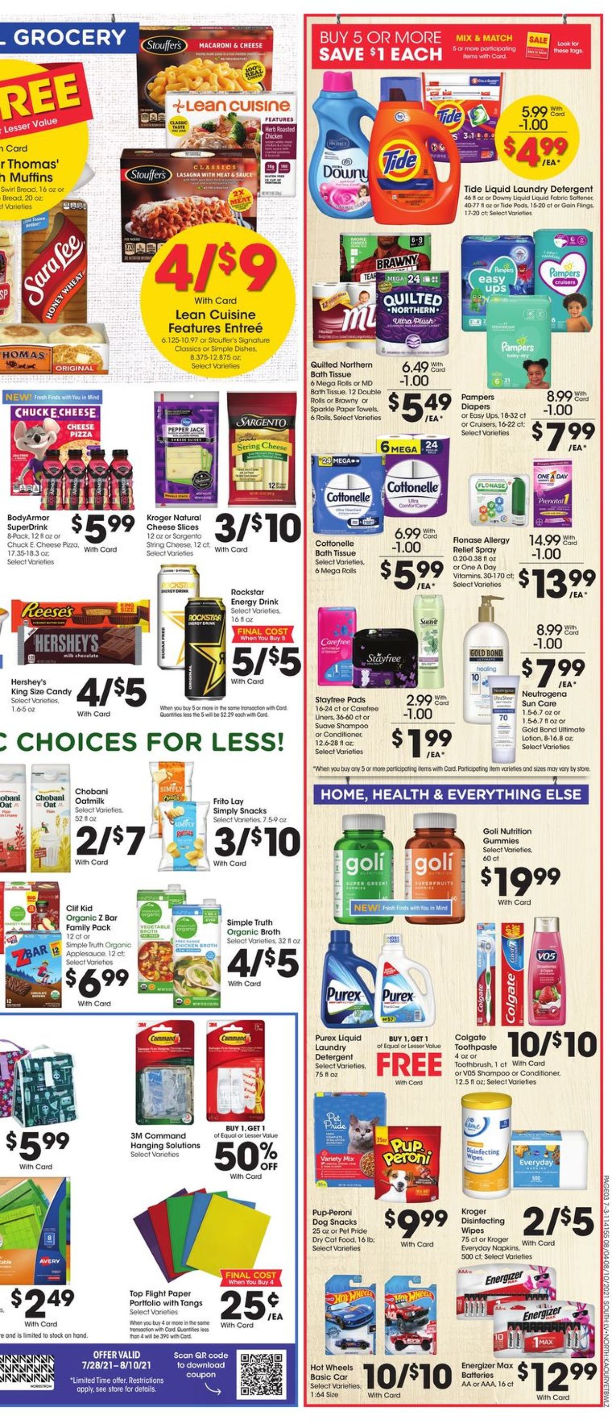 Fred Meyer Weekly Ad Circular - valid 08/04-08/10/2021 (Page 6)