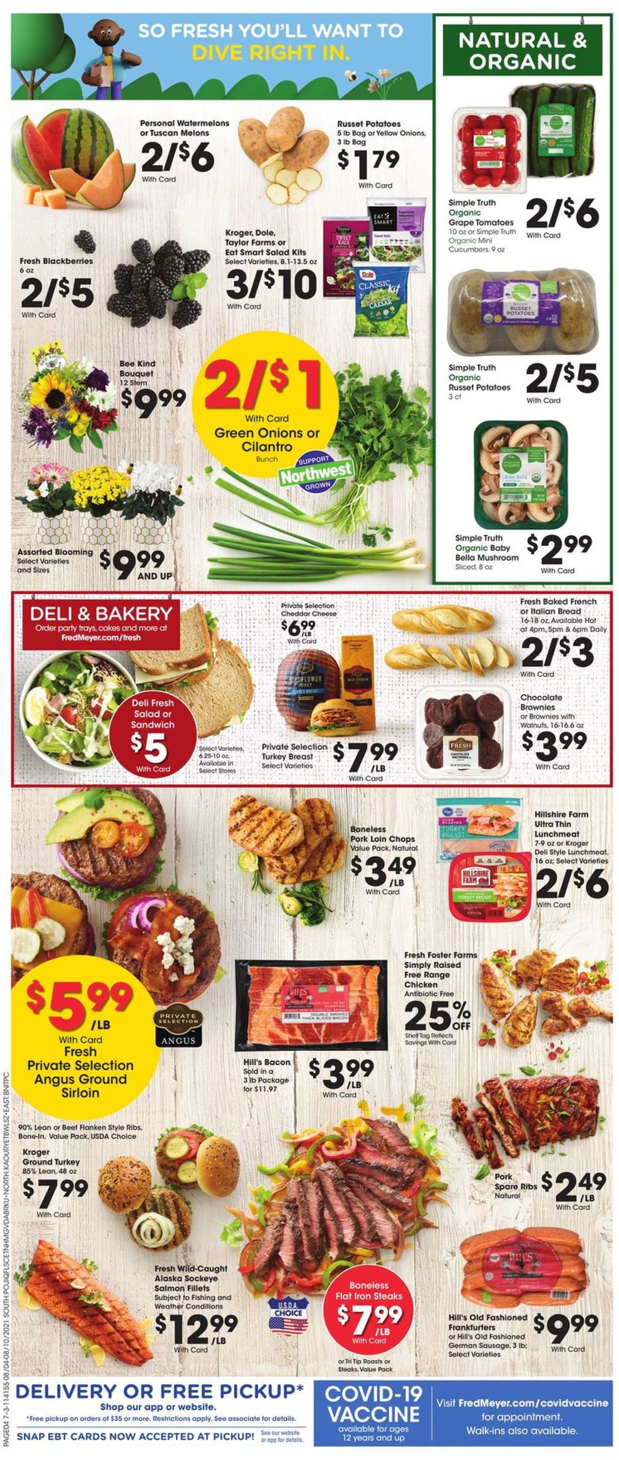 Fred Meyer Weekly Ad Circular - valid 08/04-08/10/2021 (Page 10)